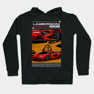 Countach Supercar Hoodie